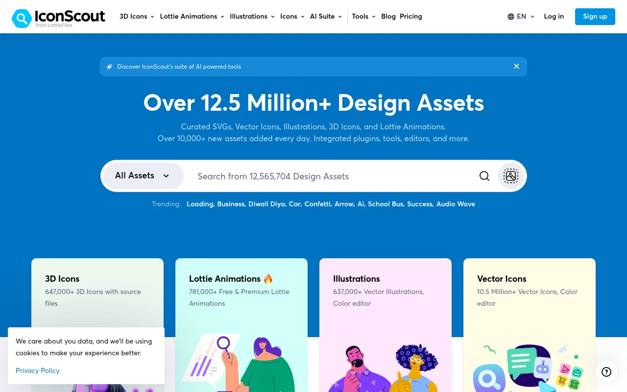 IconScout screenshot