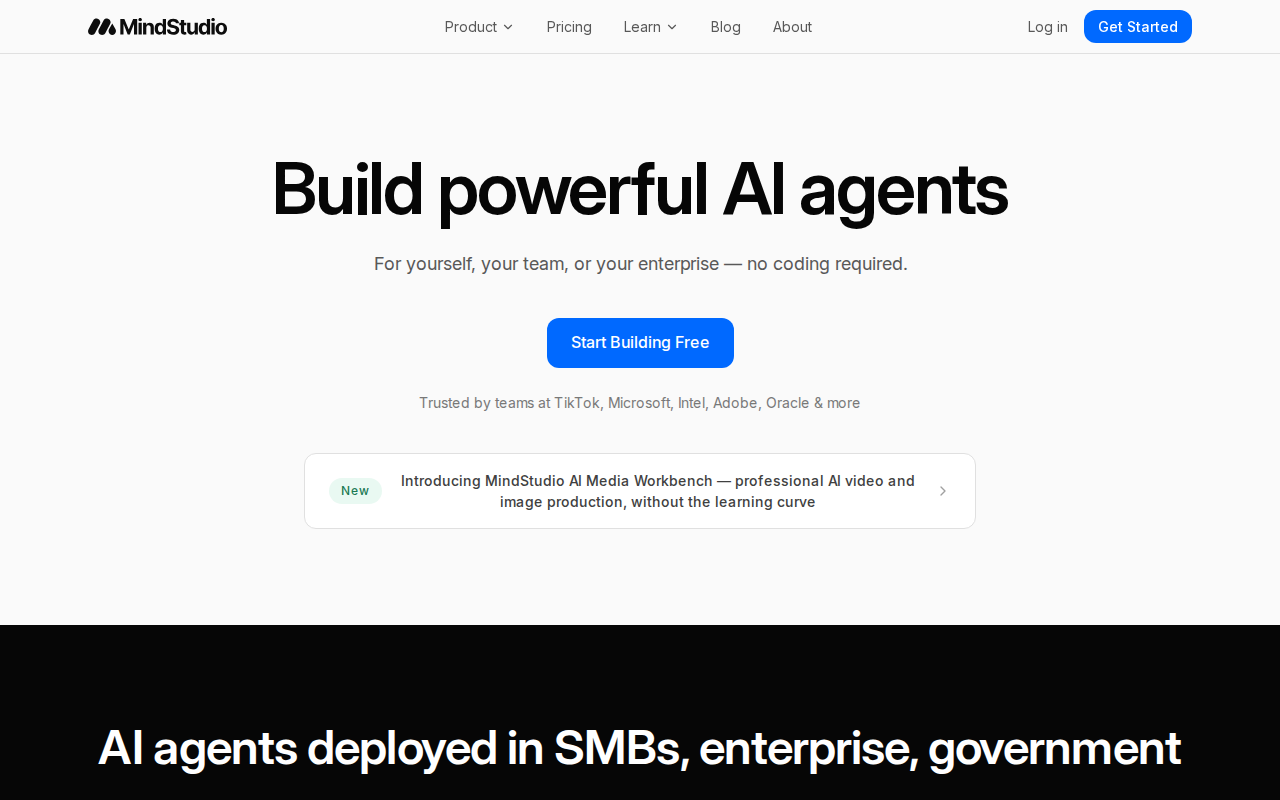 MindStudio screenshot