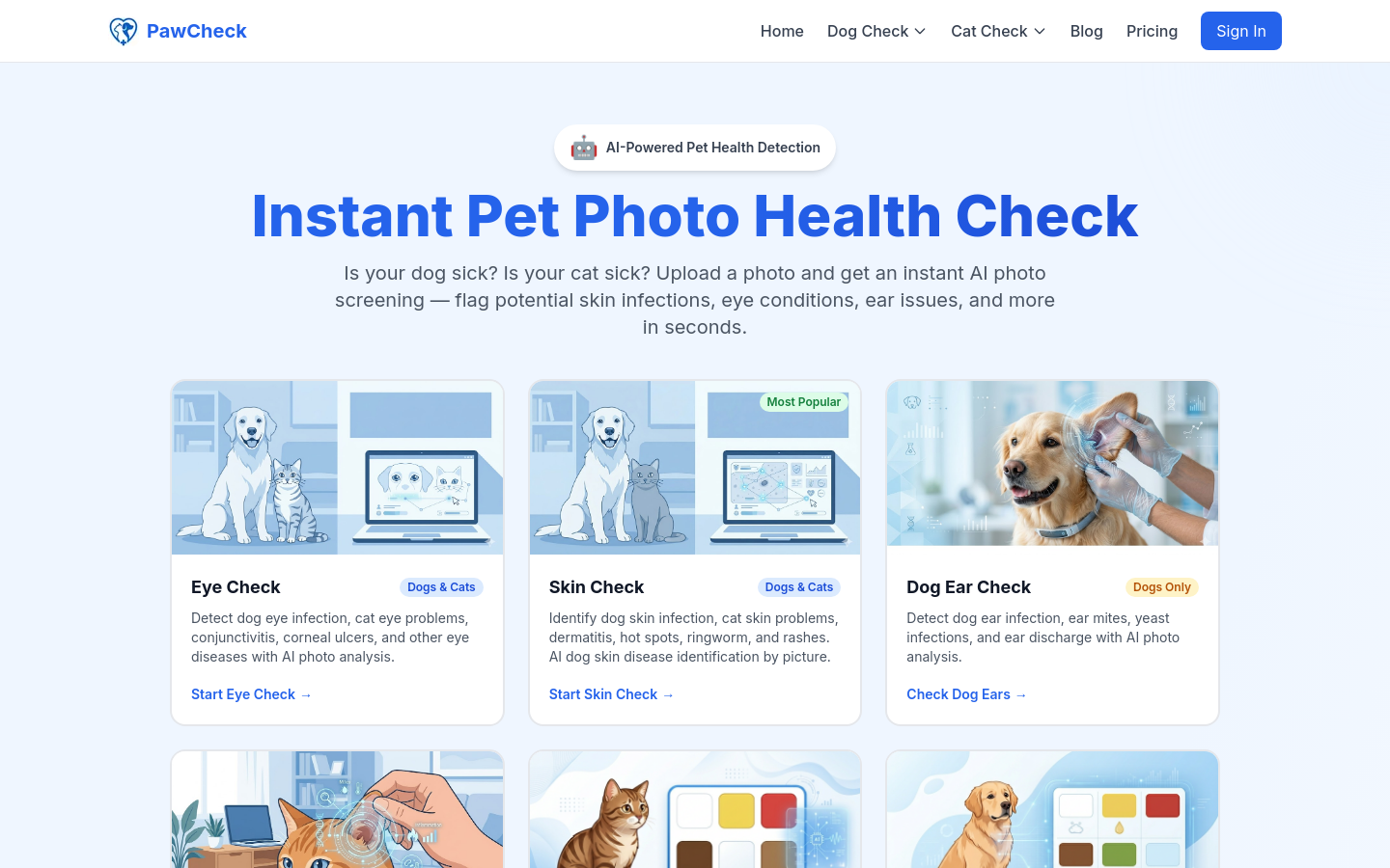 PawCheck preview
