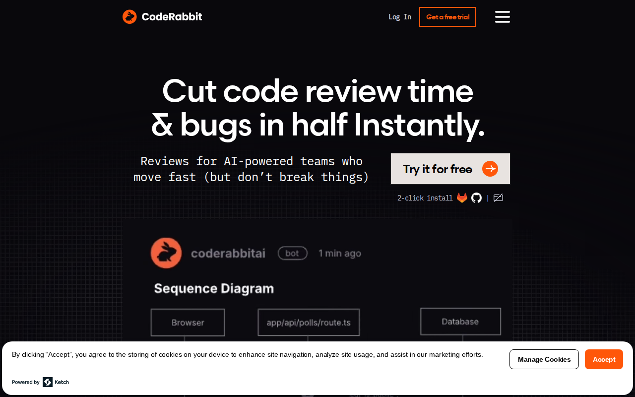 CodeRabbit screenshot
