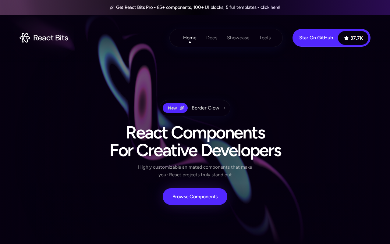 React Bits screenshot